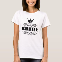 Bride Black på Anpassningsbarnas bakgrund Tee
