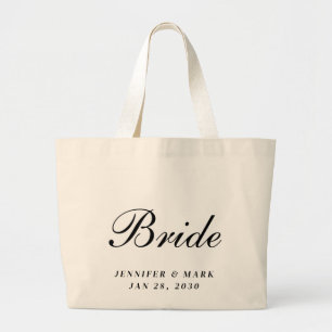 Bride Black & White Jumbo Tygkasse