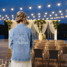 Bride Blommigt Heart Monogramme