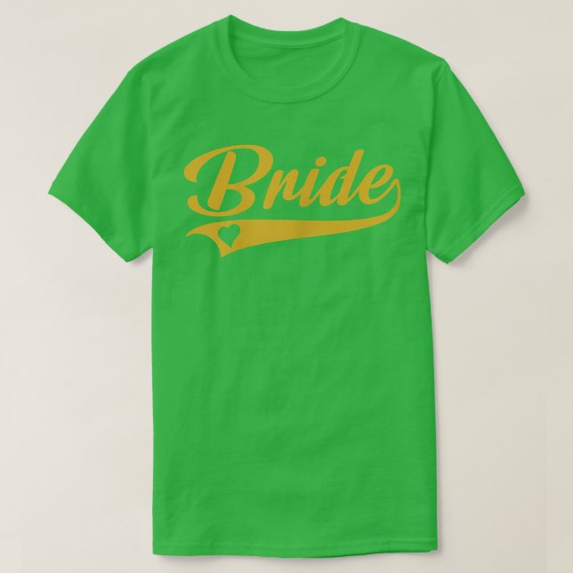 Bride - Bridal Shower Party134 T Shirt (Design framsida)
