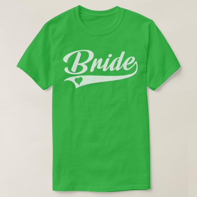 Bride  Bridal Shower Party 46 T Shirt (Design framsida)