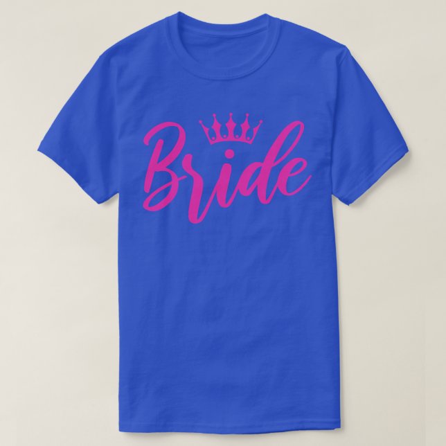 Bride  Bridal Shower Party  T Shirt (Design framsida)