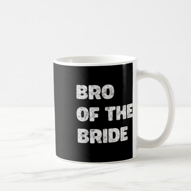 Bride Brides Brother Bachelor Party Sta Kaffemugg (Höger)