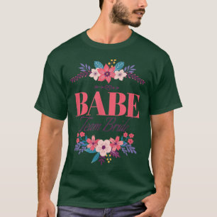 Bride Bridesmaid Bachelorette Möhippa Bröllop Matc T Shirt