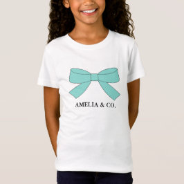 BRIDE & Bridesmaids Flower Girl Brudens sida T-shirt