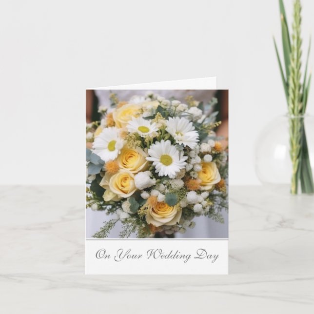 Bride Bröllop Card Kort (Framsida)