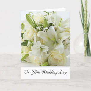 Bride Bröllop Card Kort