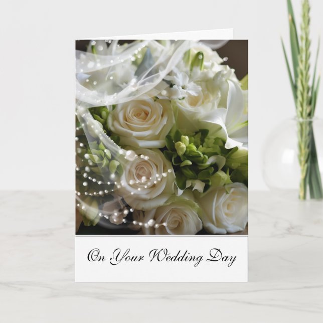 Bride Bröllop Card Kort (Framsida)