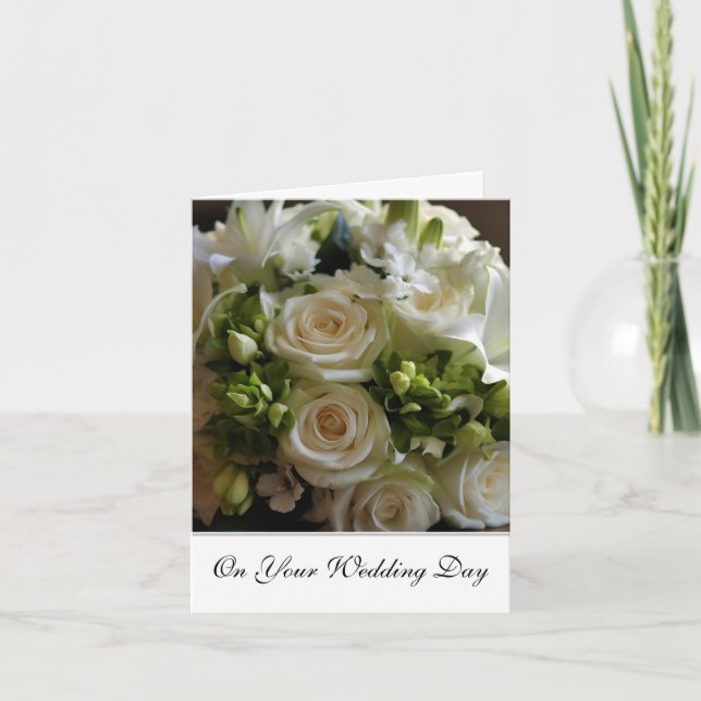 Bride Bröllop Card Kort (Framsida)