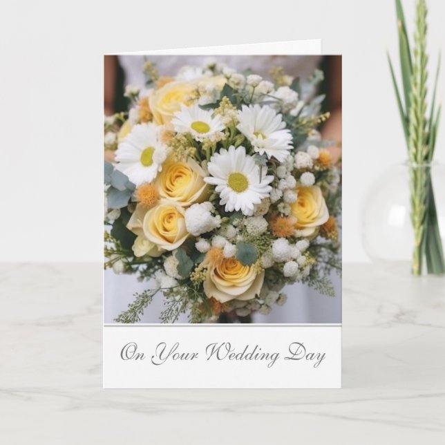 Bride Bröllop Card Kort (Framsida)