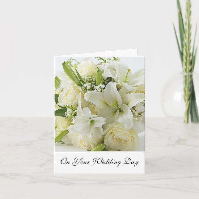 Bride Bröllop Card Kort (Framsida)