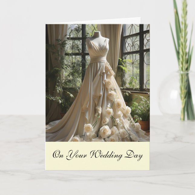 Bride Bröllop Card Kort (Framsida)