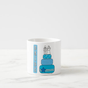 Bride Bröllop Espressomugg