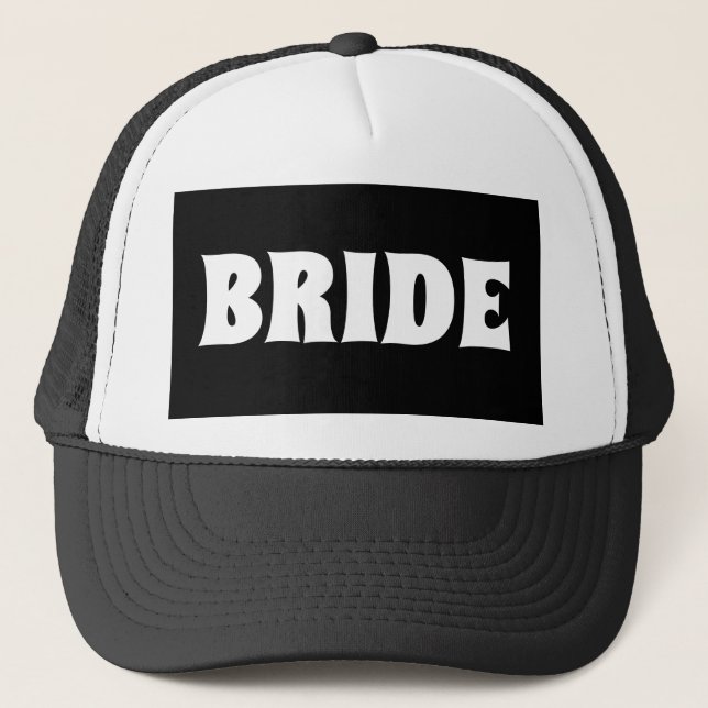 BRIDE BRÖLLOP GIFT BOLL CAPS HATS KEPS (Framsida)