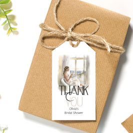 Bride Bröllop Gown Möhippa Tack Presentetikett