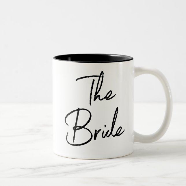 Bride Bröllop-kaffe Mugg (Höger)