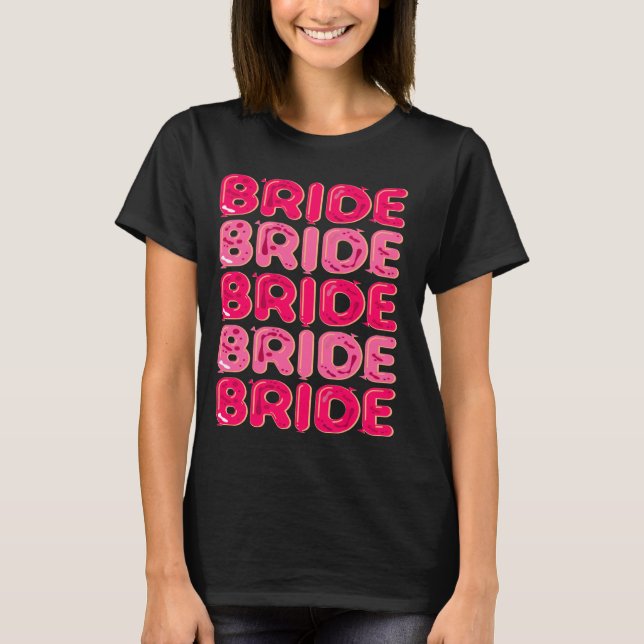 BRIDE BRÖLLOPSFEST BALLON T SHIRT (Framsida)