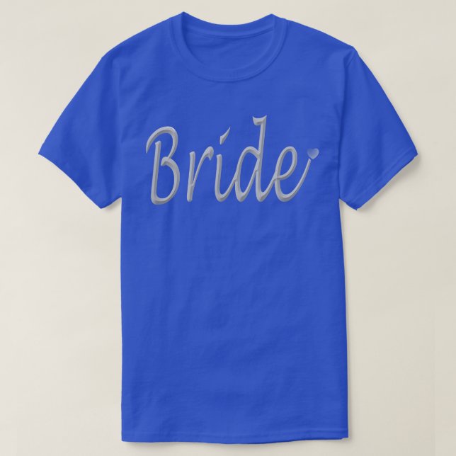 Bride Brudens sida Tee (Design framsida)