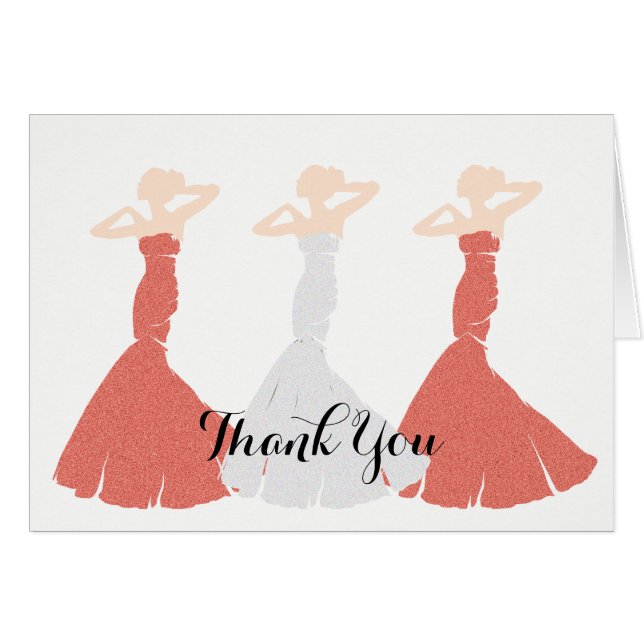 BRIDE & CO BE My Bridesmaid Apricot OBS Kort (Framsidan Horizontal)