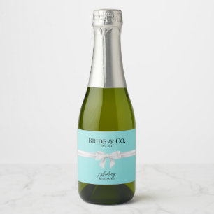 Bride & Co. Brudtärna Mini Glänsande Vin Etikett