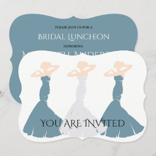 BRIDE CO CornblommBlue be My Bridesmaid Party Inbjudningar
