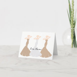BRIDE & CO Guld BE My Bridesmaid Brudens sida Inbjudan