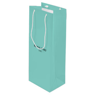 BRIDE CO Shower Teal Blue Personlig Party