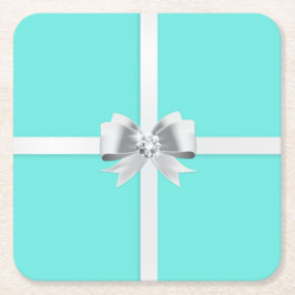 Bride & Co. Turcos/Teal Brudens sida Underlägg