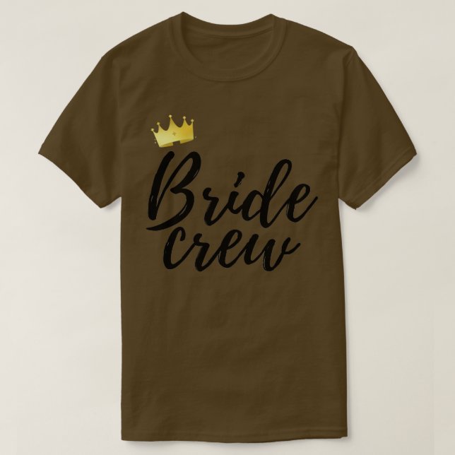 Bride Crew T Shirt (Design framsida)