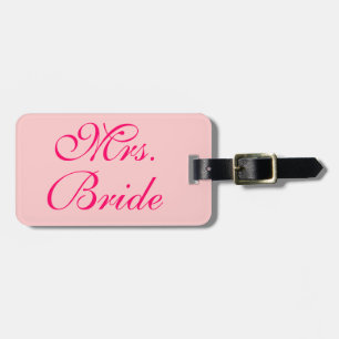 Bride Customized Bröllop Honeymoon Bagagebricka