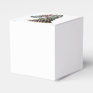 Bride Decorates Bröllop Cake Presentaskar