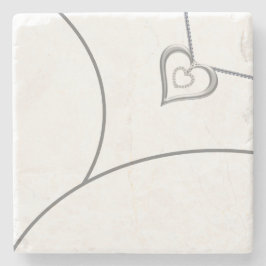 Bride Dress Underläggs Stenunderlägg