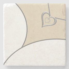 Bride Dress Underläggs Stenunderlägg