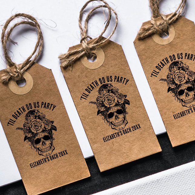 Bride eller Die Bachelorette Party Anpassningsbar  Självfärgande Stämpel (Skapare uppladdad)