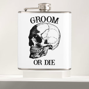 Bride eller Die Til Död Do US Party Gothic Bröllop Fickplunta