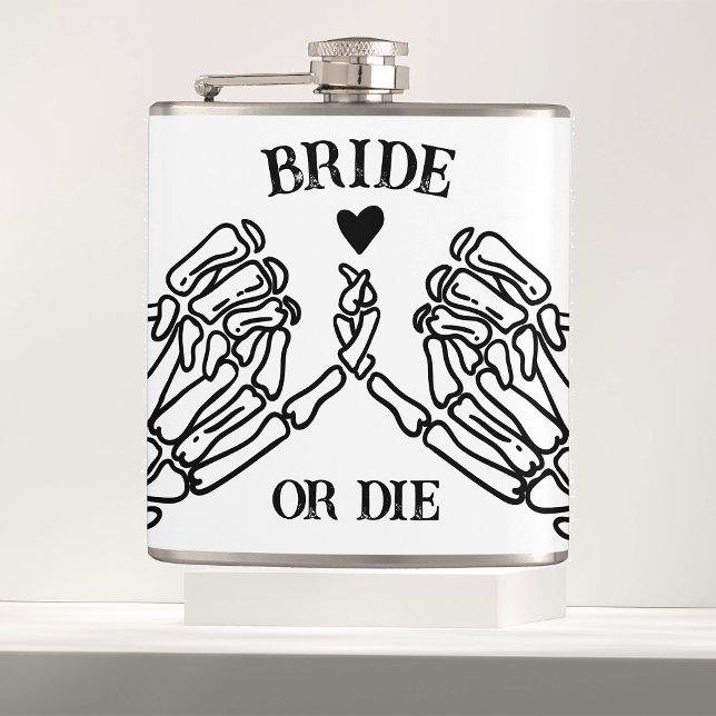 Bride eller Die Til Död Do US Party Gothic Bröllop Fickplunta (Skapare uppladdad)
