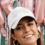 Bride Embroiderade Faux Patch Keps<br><div class="desc">Den här designen kan vara personlig i det område som tillhandahålls genom att ändra fotot och/eller text. Du kan också anpassa den genom att klicka på Anpassa den här mallen och sedan välja klicka för att anpassa ytterligare alternativ och ta bort eller ändra färg i bakgrunden, lägga till text, ändra...</div>