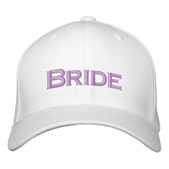 Bride Embroized Cap Broderad Keps (Framsida)
