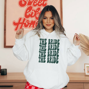 Bride Emerald Customized Matching Brudens sida T Shirt