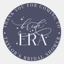 Bride Era Bröllopsfest Tack Sticker Runt Klistermärke