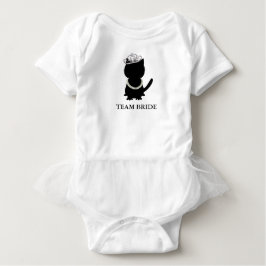 Bride & Family Tiara Cat Tutu Party Shower T-shirt