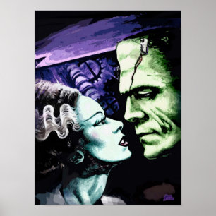 Bride Frankie Monsters i Kärlek Poster