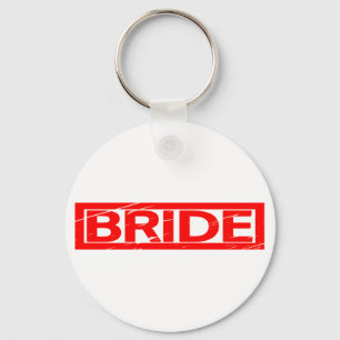 Bride Frimärke Nyckelring