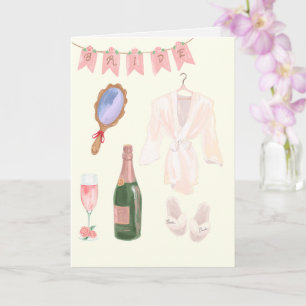 Bride Get Redo Bröllop Kort