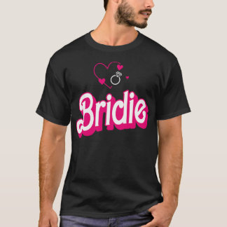 Bride Gift Bröllop Announcement Förlovning Funny B T Shirt