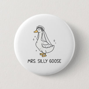 Bride Goose Gettin Loose från Fåniget Bröllop Knapp