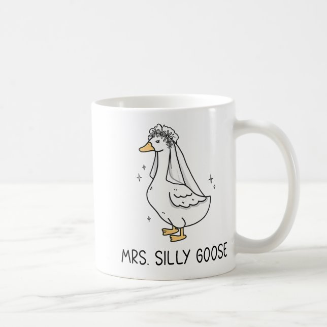 Bride Goose Gettin'Loos, Bröllop, Fånig Kaffemugg (Höger)