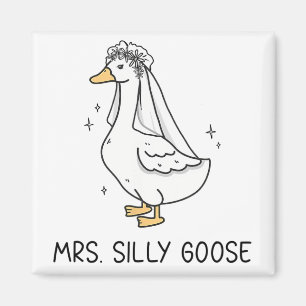 Bride Goose Gettin'Loos, Bröllop, Fånig Magnet
