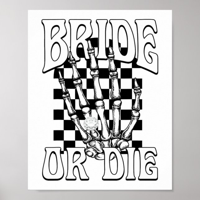 Bride Gothic Halloween Bachelore Poster (Framsidan)