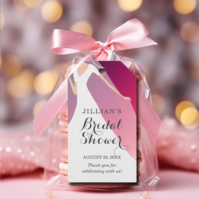 Bride Gown Möhippa Black Cherry Tack Presentetikett (Skapare uppladdad)